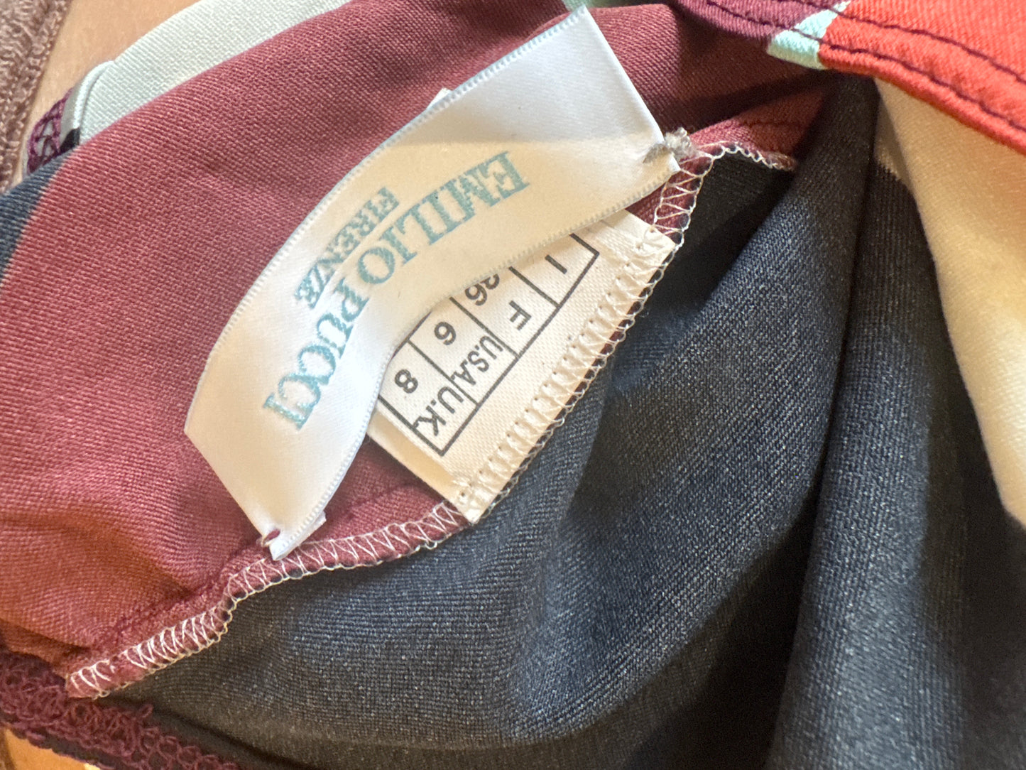 NEW!! Emilio PUCCI Spaghetti Dress