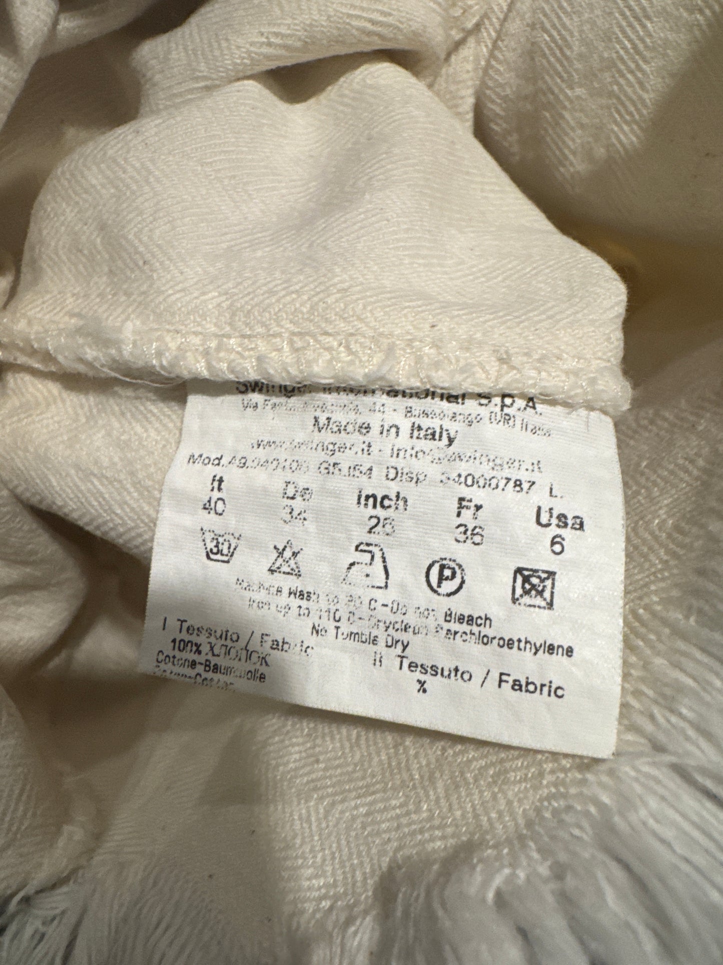 VERY RARE ARCHIVE Collectable !! Vivienne Westwood Ivory Fringe Skirt