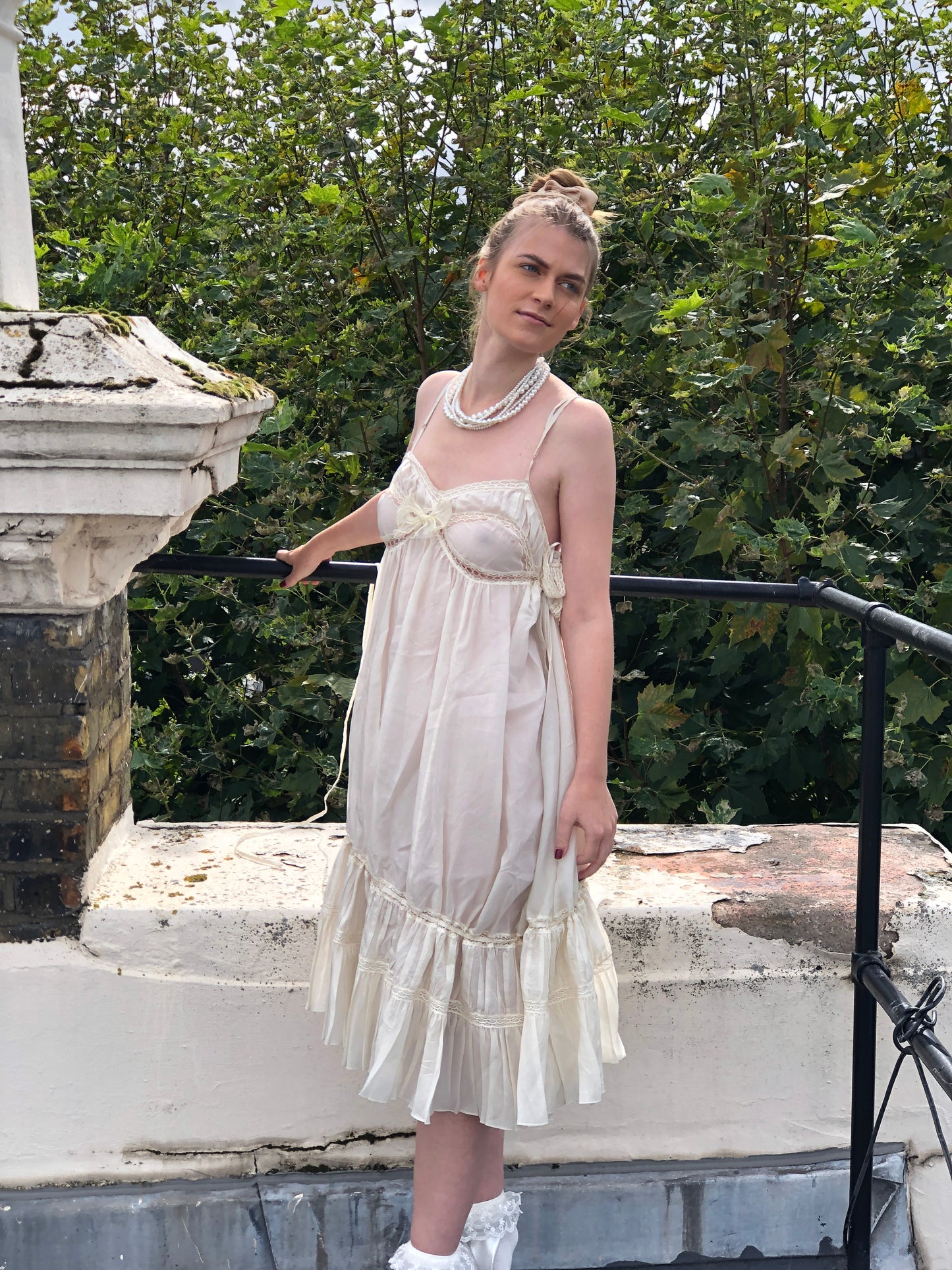 Jean Paul Gaultier Mesh Baby Doll Dress