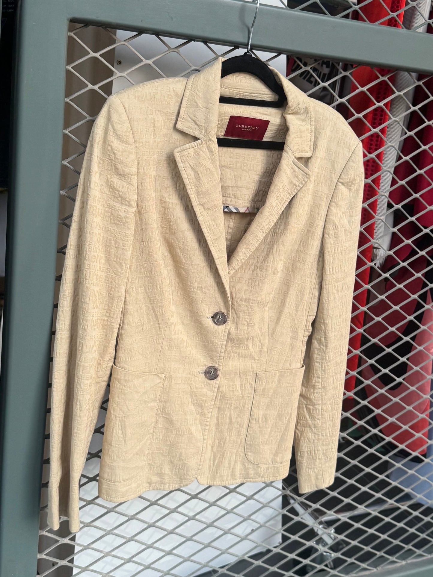 RARE 2000s Burberry Blazer