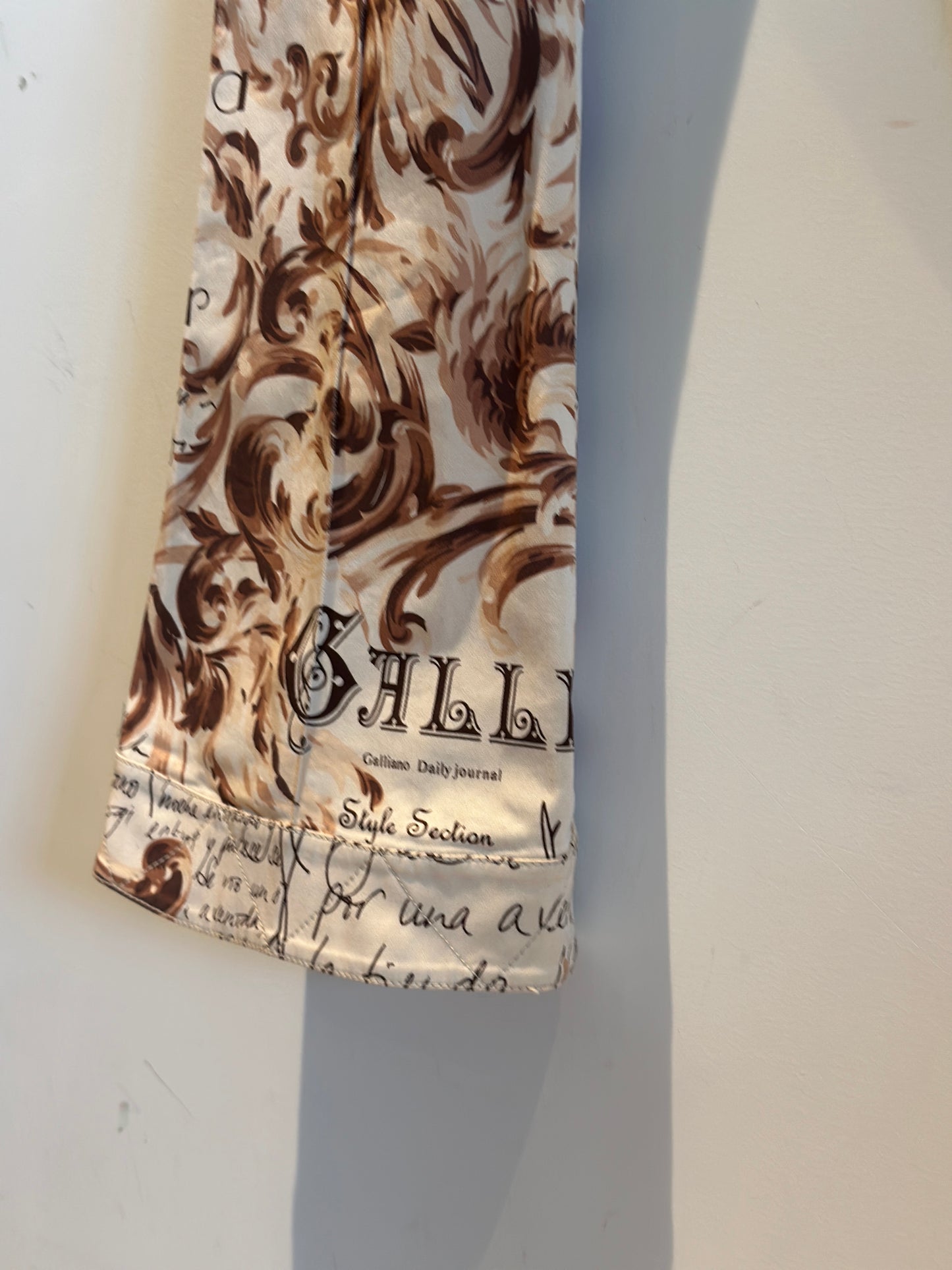 John Galliano Journal Gazette Jeans