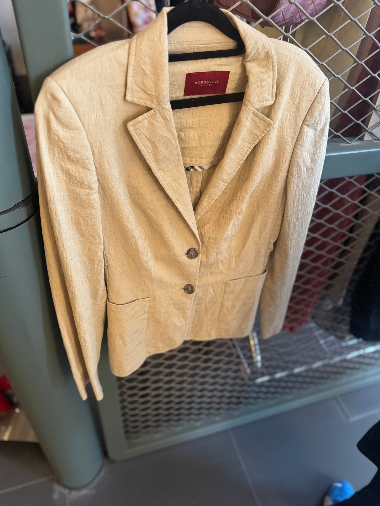 RARE 2000s Burberry Blazer