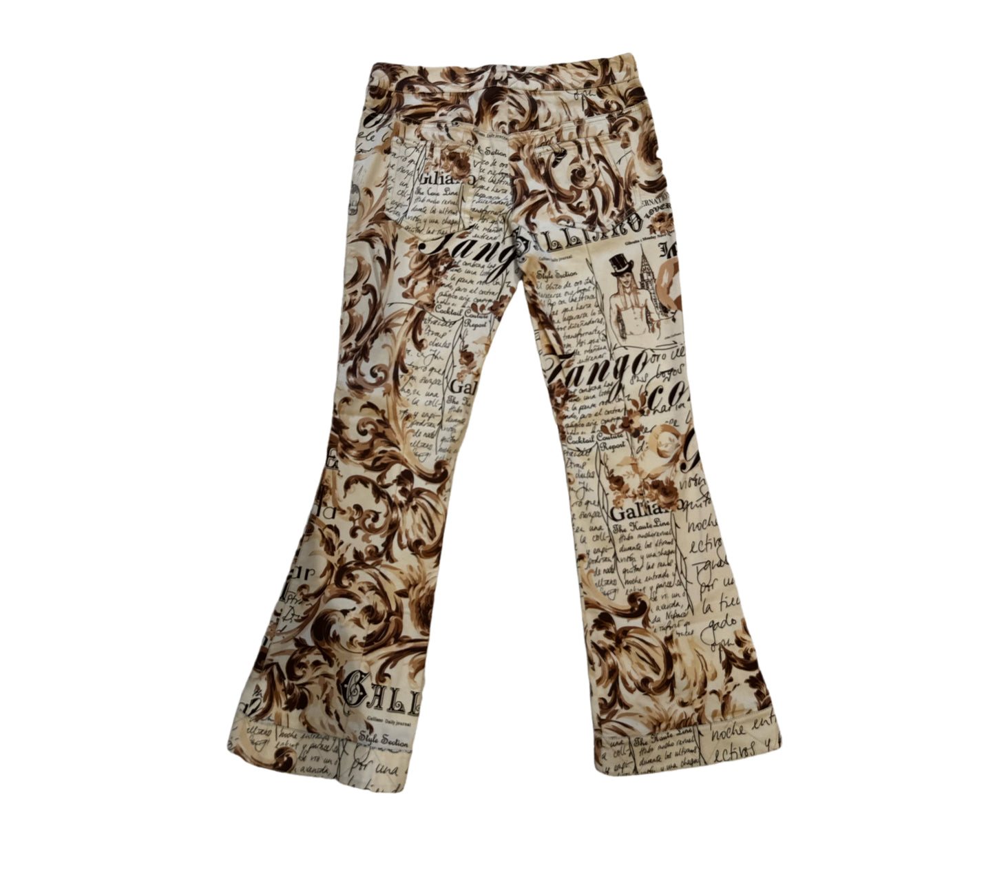 John Galliano Journal Gazette Jeans