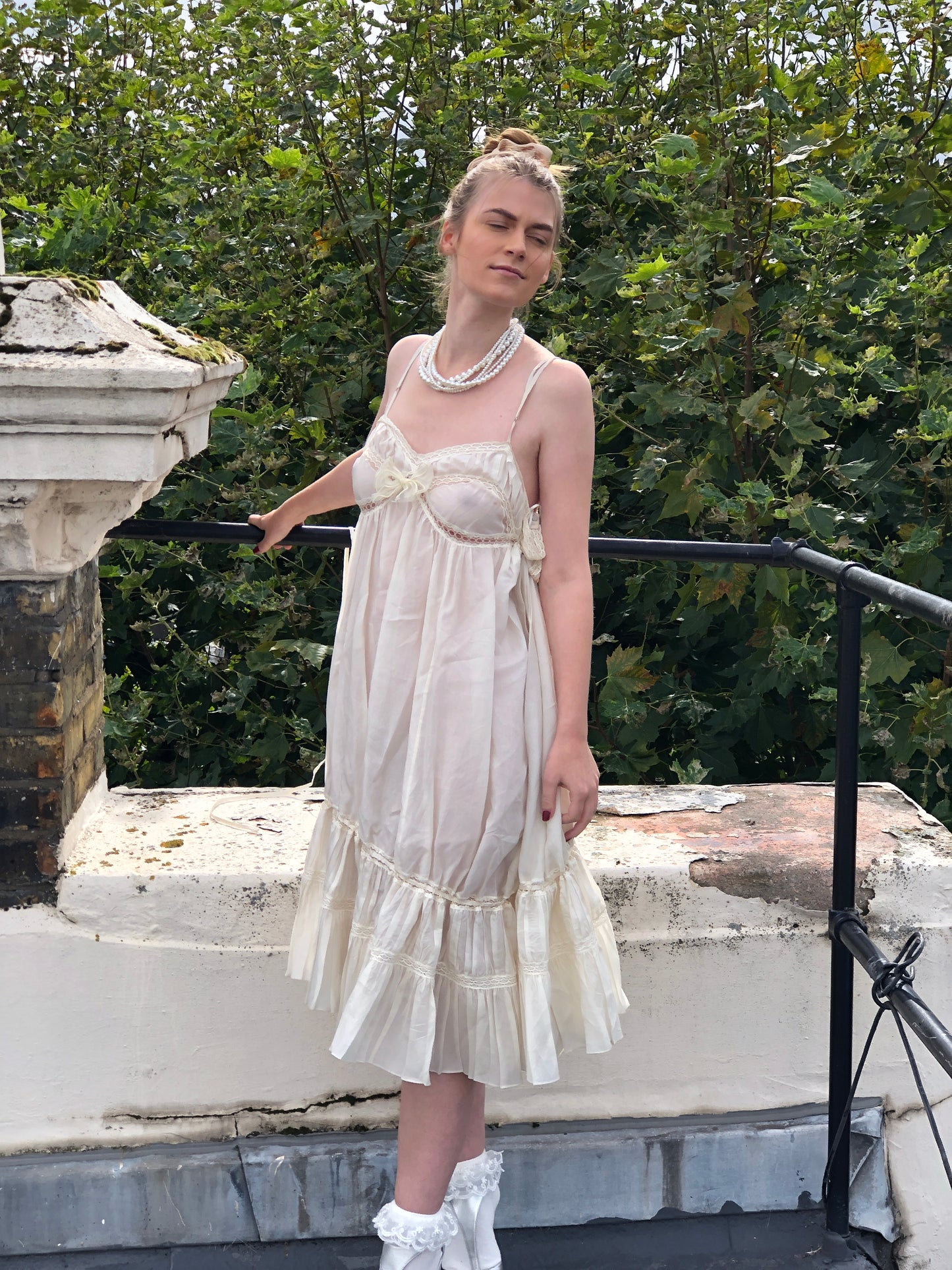 Jean Paul Gaultier Mesh Baby Doll Dress