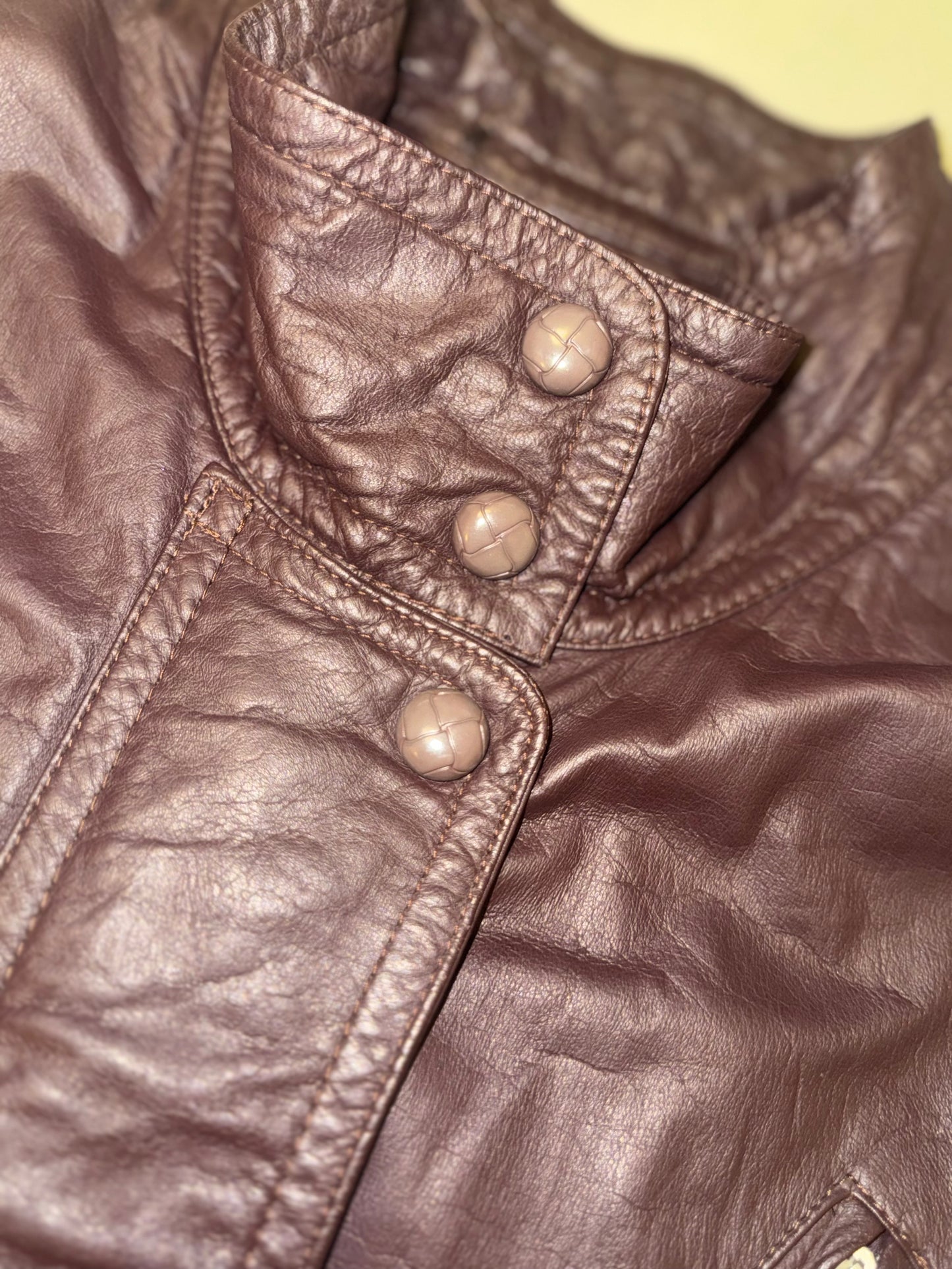 RARE FIND: 80s echtes leder x betty barclay