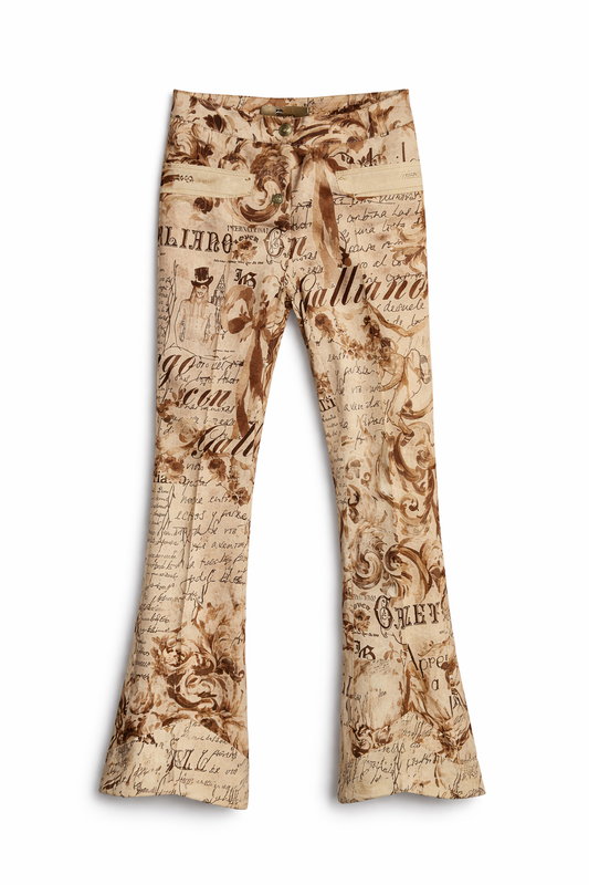 John Galliano Journal Gazette Jeans