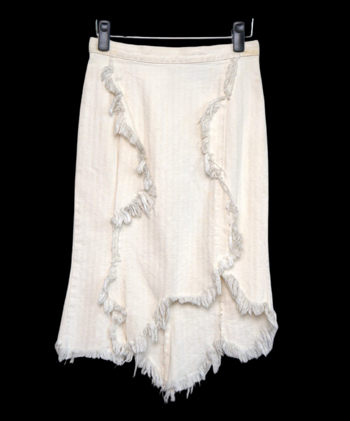 VERY RARE ARCHIVE Collectable !! Vivienne Westwood Ivory Fringe Skirt