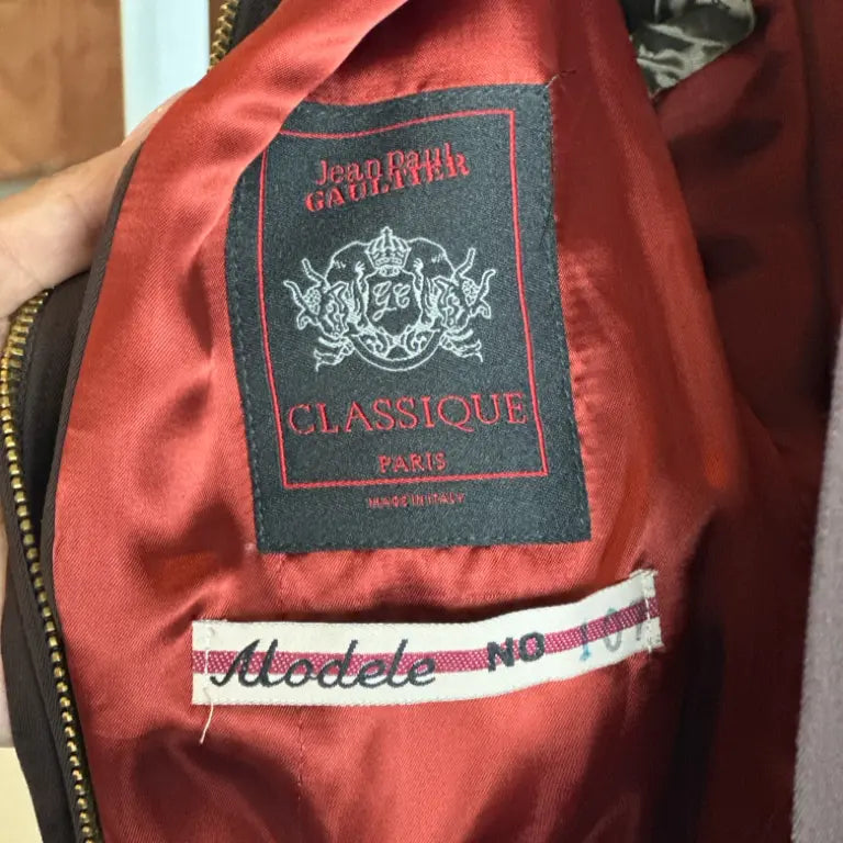 🧥 COLLECTOR Jean Paul Gaultier 90s Utility Belted Jacket