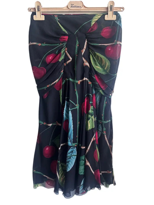 RARE: John Galliano Jersey Skirt