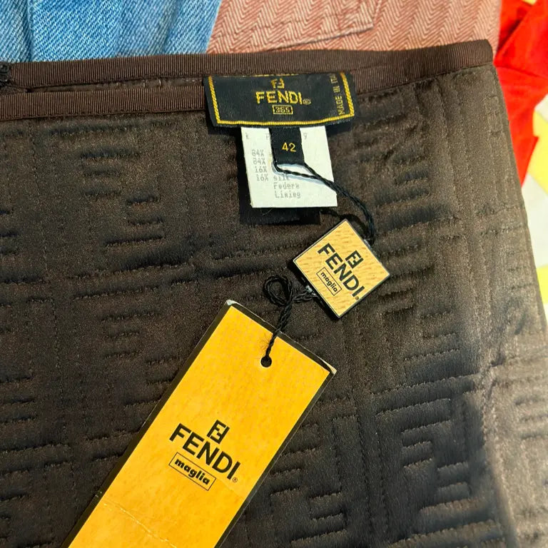 RARE 90s Fendi Zucca Pants