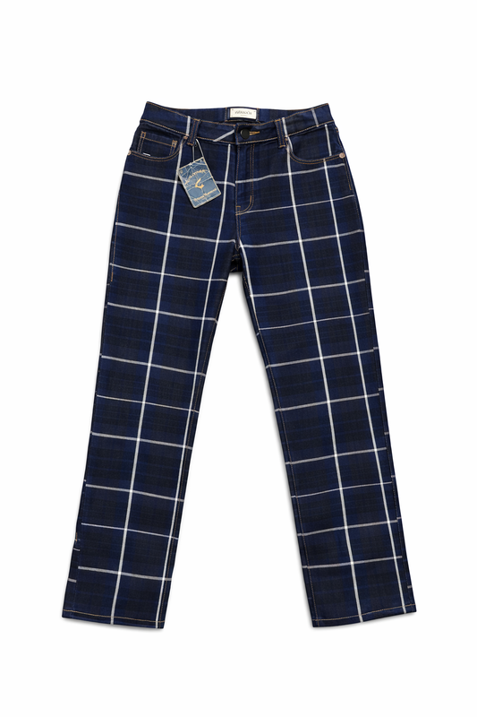 Vivienne Westwood Plaid Denim Pants